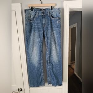 Silver Jeans Men's Straight Blue Denim - CRAIG